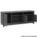 Rack Bancada para Tv de até 70" 3 Portas Dalva Jequitiba/Off White