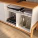 Rack Bancada para Tv de até 75" 2 Portas Sandy Off White/Jequitiba