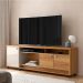 Rack para TV 75 Polegadas Foggia Freijó Off White