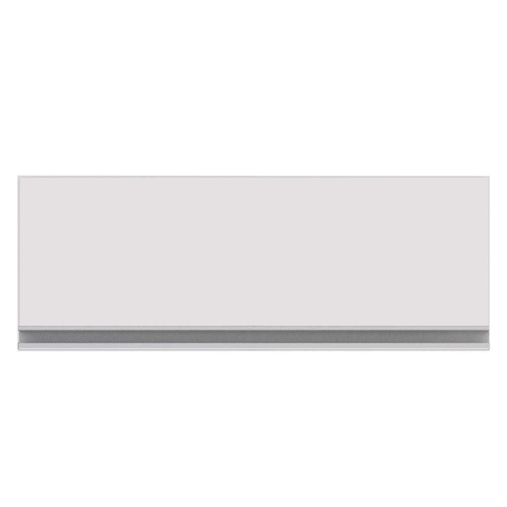 Armário Aéreo de Cozinha Para Geladeira 70cm Texas Branco - Lumil Móveis