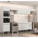 Armário de Cozinha Modulada 5 Peças CP13 Balcão Branco - Lumil