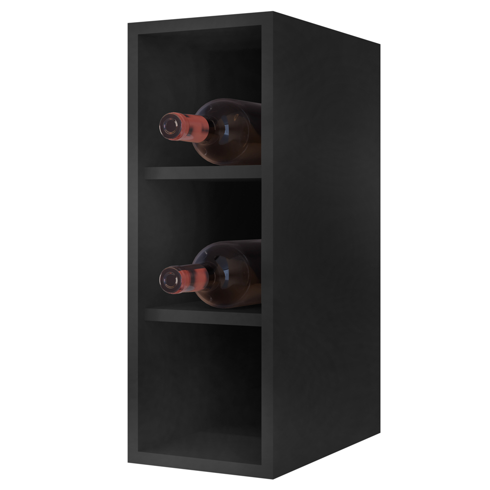 Armário de Cozinha Modulada 5 Peças CP18 Balcão com Pia Inox Preto - Lumil