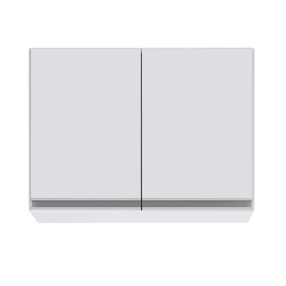 Armário de Cozinha Modulado de Canto 6 Peças CP32 Balcão com Tampo Branco - Lumil