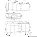 Armário de Cozinha Modulado de Canto Esquerdo 4 Peças CP48 com Pia Inox Branco - Lumil