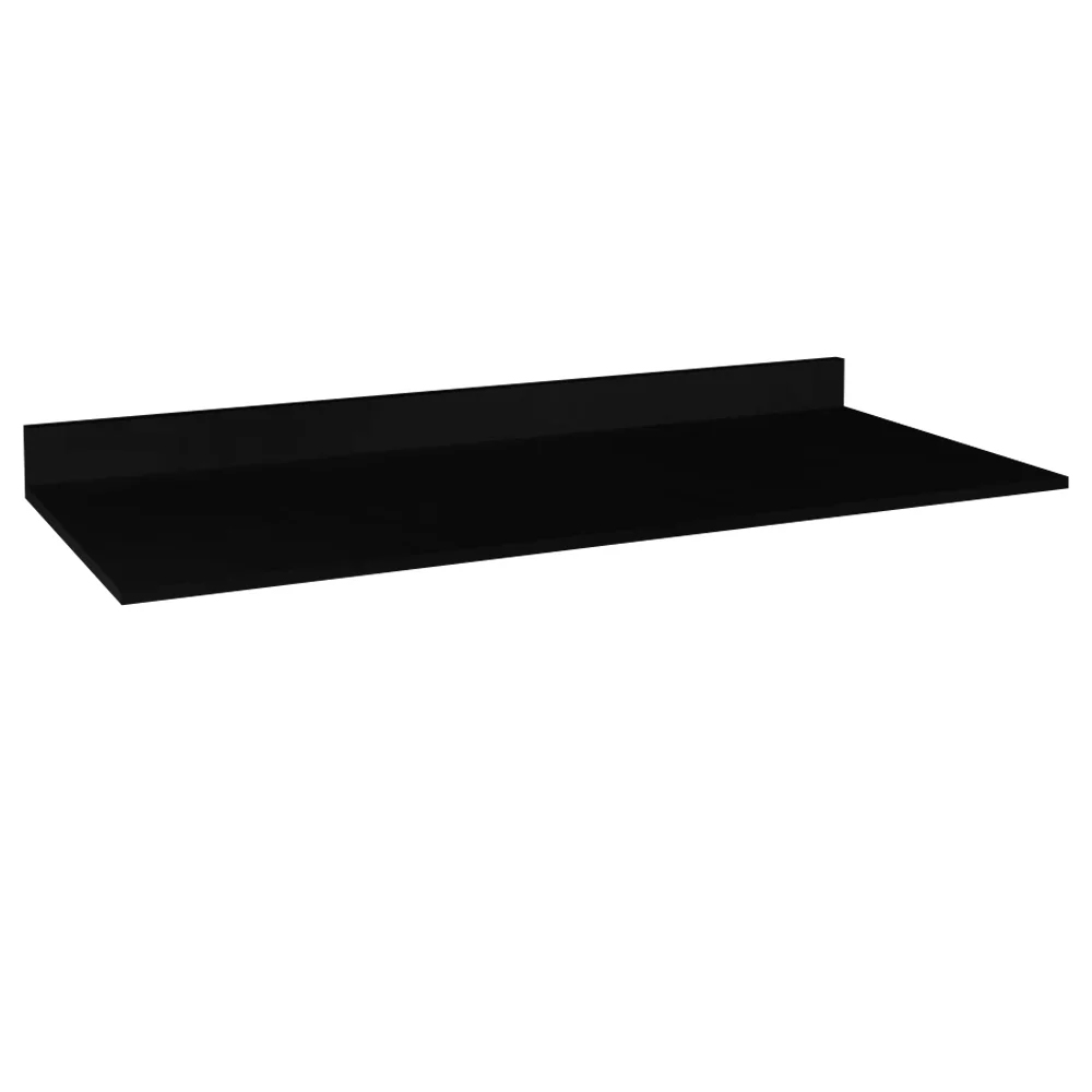 Armário de Cozinha Modulado de Canto Esquerdo 5 Peças CP53 Balcão com Tampo Preto - Lumil