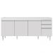 Balcão Gabinete Para Pia 180cm Sem Tampo Dallas Branco - Lumil