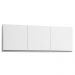 Kit 2 Armários Aéreos 150cm 3 Portas Argélia Branco - Lumil