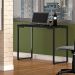 Mesa Escritório 120cm Estilo Industrial Porto Preto - Fit Mobel