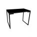 Mesa Escritório 120cm Estilo Industrial Porto Preto - Fit Mobel