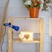 Luminária Presilha com Garra Amélia Mini Azul