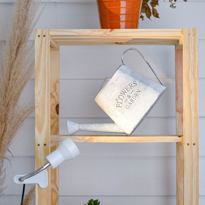 Luminária Presilha com Garra Amélia Mini Branca