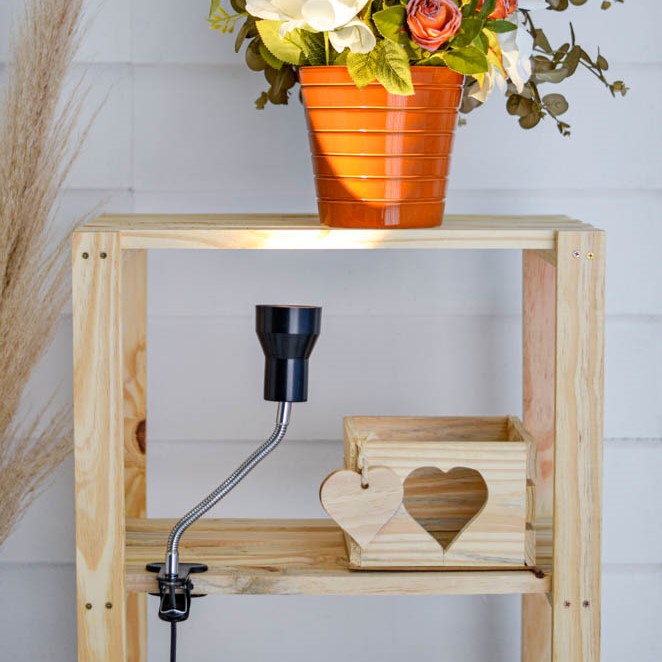 Luminária Presilha com Garra Amélia Mini Preta