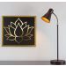 Luminária de Mesa Abajur Amélia Marrom Cortem