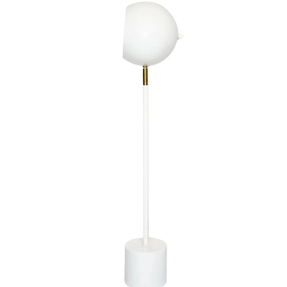 Luminária de Mesa Abajur Aniston Branca