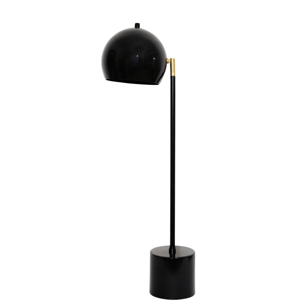 Luminária de Mesa Abajur Aniston Preta
