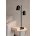 Luminária de Mesa Abajur Anne Dupla Preto