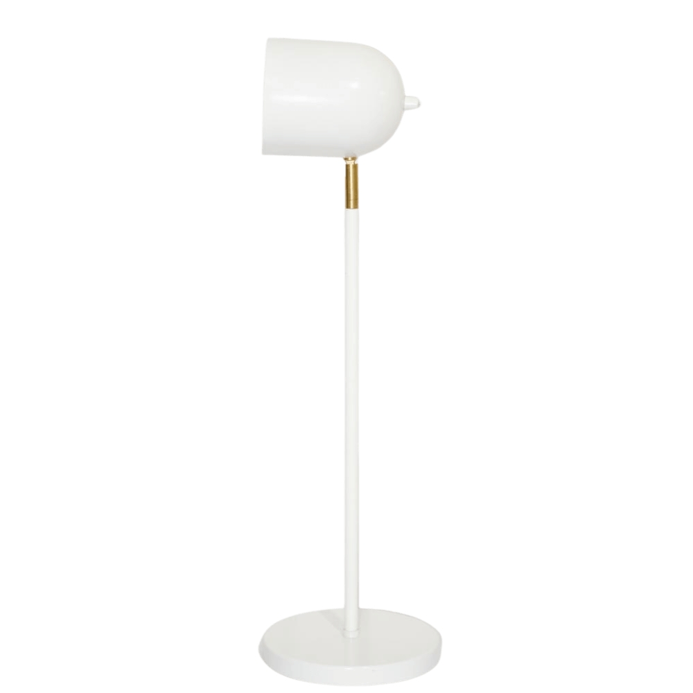 Luminária de Mesa Abajur Britney Branca