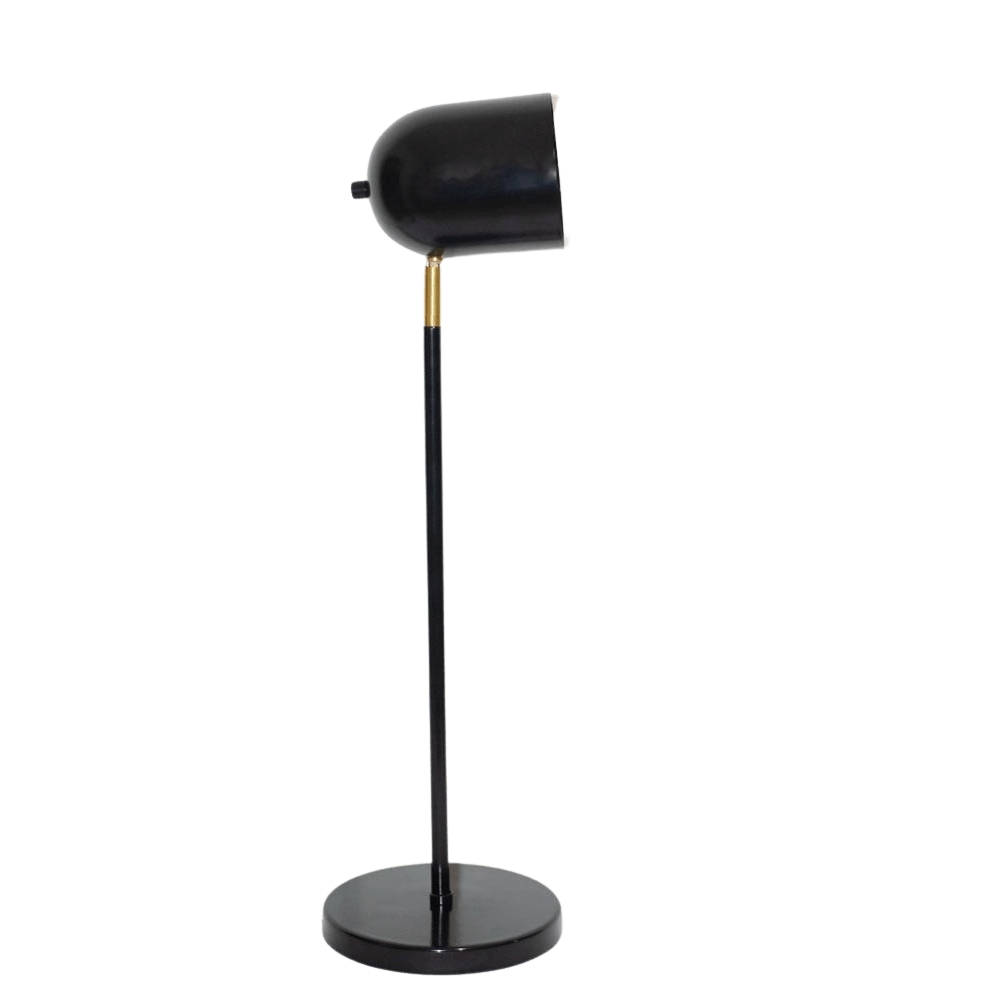 Luminária de Mesa Abajur Britney Preta