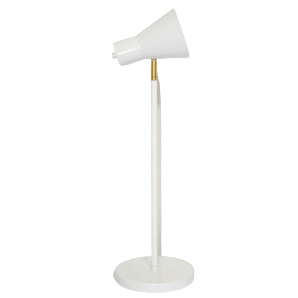 Luminária de Mesa Abajur Emma Branca