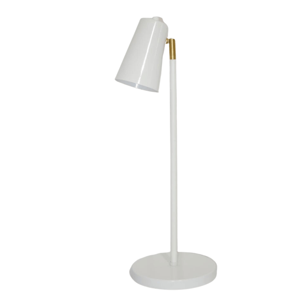 Luminária de Mesa Abajur Julia Branca