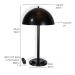 Luminária de Mesa Abajur Komaco Preto