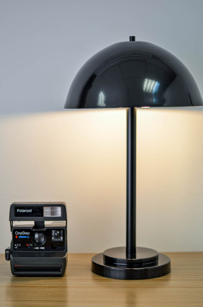 Luminária de Mesa Abajur Komaco Preto