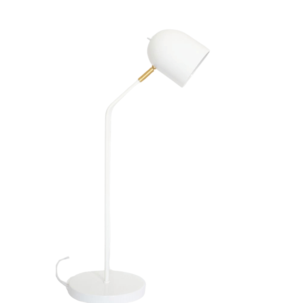 Luminária de Mesa Abajur Ralph Branco