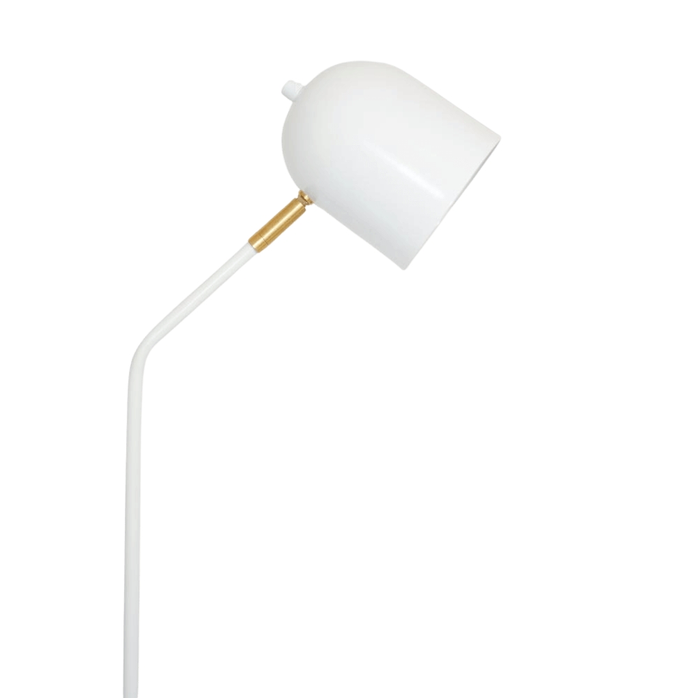 Luminária de Mesa Abajur Ralph Branco