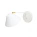 Luminária de Parede Arandela Articulada Bak Branco