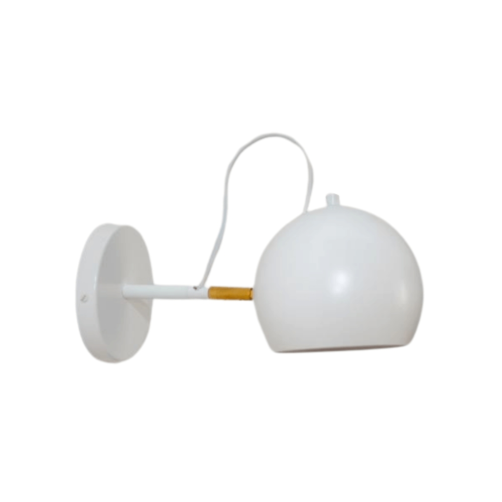 Luminária de Parede Arandela Articulada Jock Branco