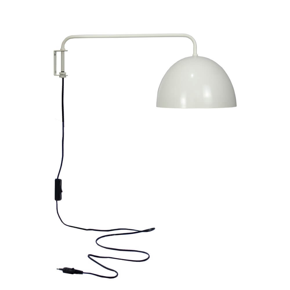 Luminária de Parede Arandela Articulada Komaco Branco