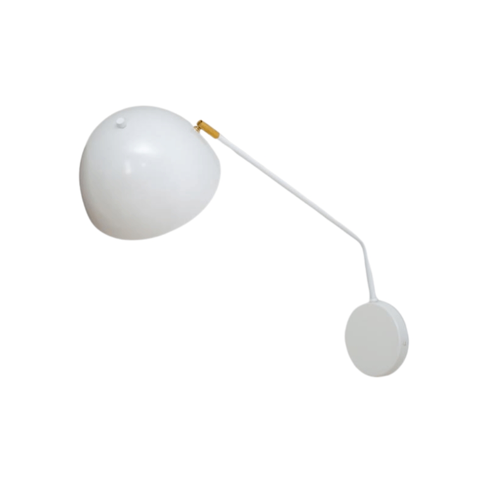 Luminária de Parede Arandela Articulada Wang Branco