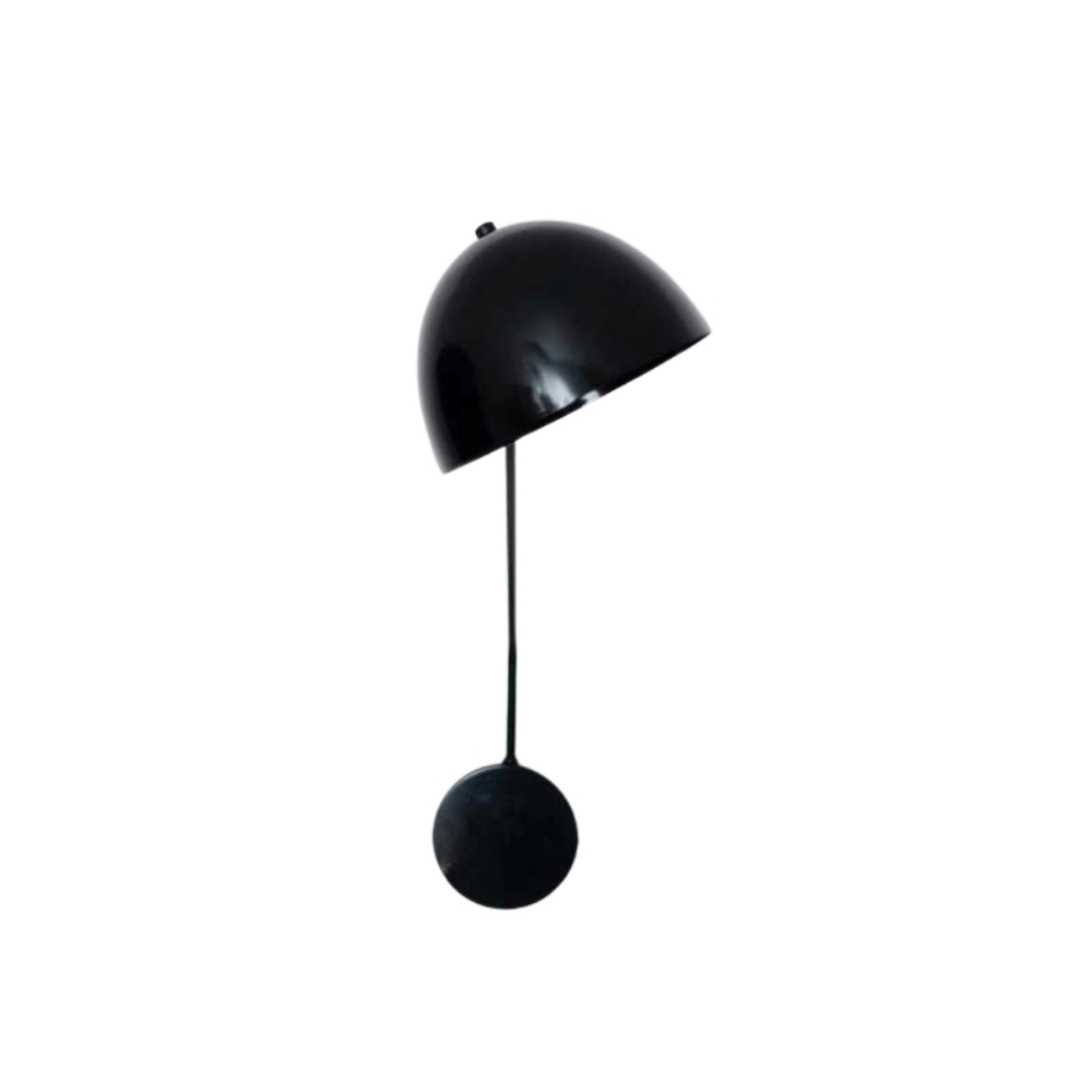 Luminária de Parede Arandela Articulada Wang Preto