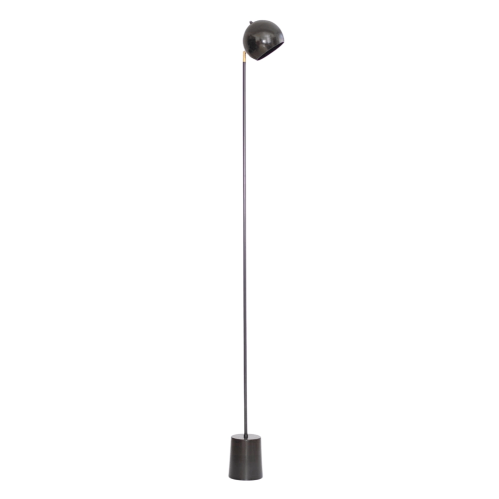 Luminária de Piso Chão Articulada Aniston Preto