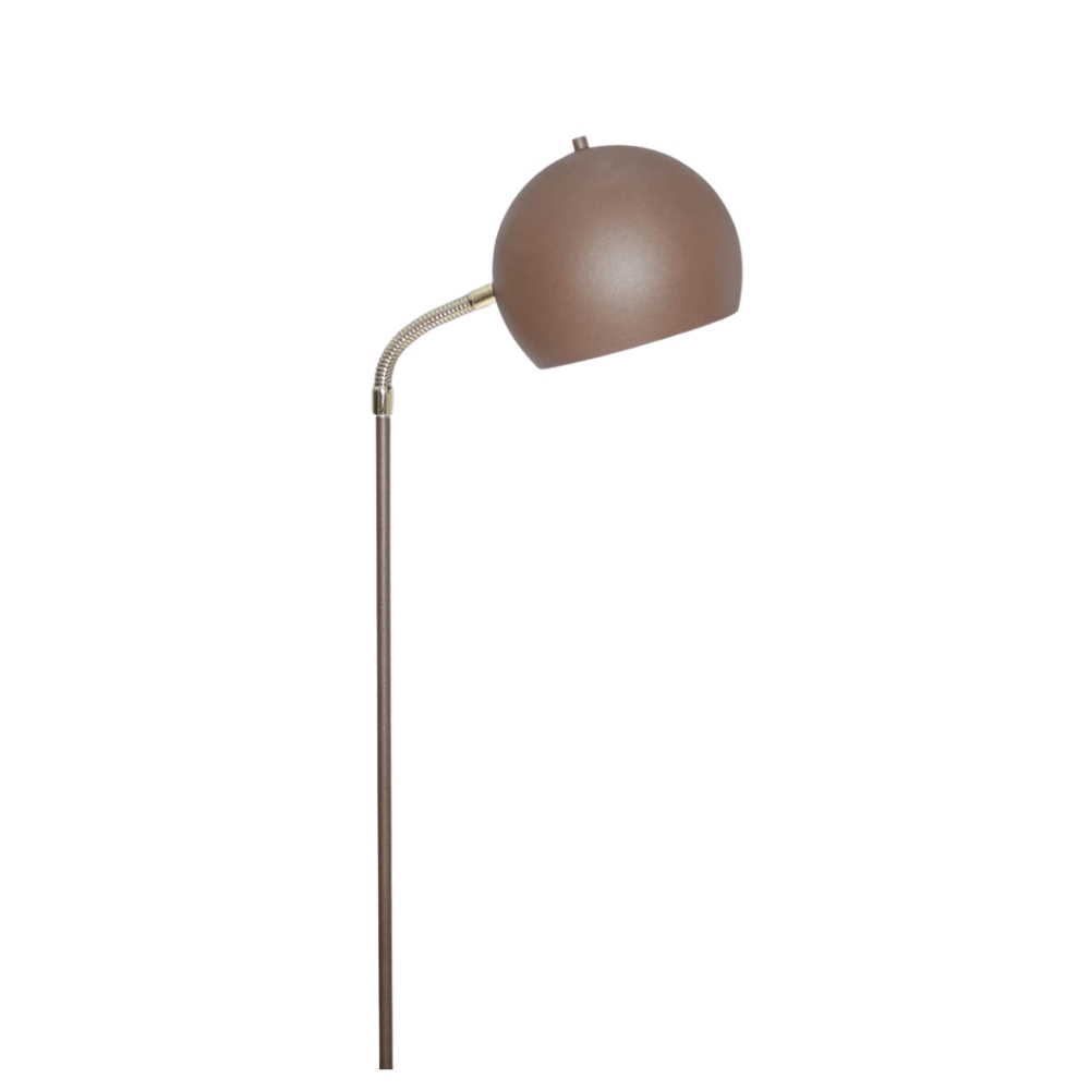 Luminária de Piso Chão Articulada Gardner Marrom Cortem