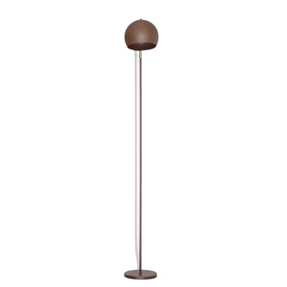 Luminária de Piso Chão Articulada Gardner Marrom Cortem