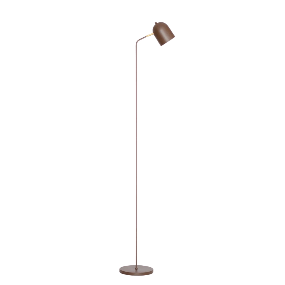 Luminária de Piso Chão Articulada Ralph Marrom Cortem