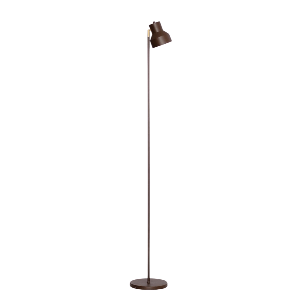 Luminária de Piso Chão Articulada Vivian Marrom Cortem