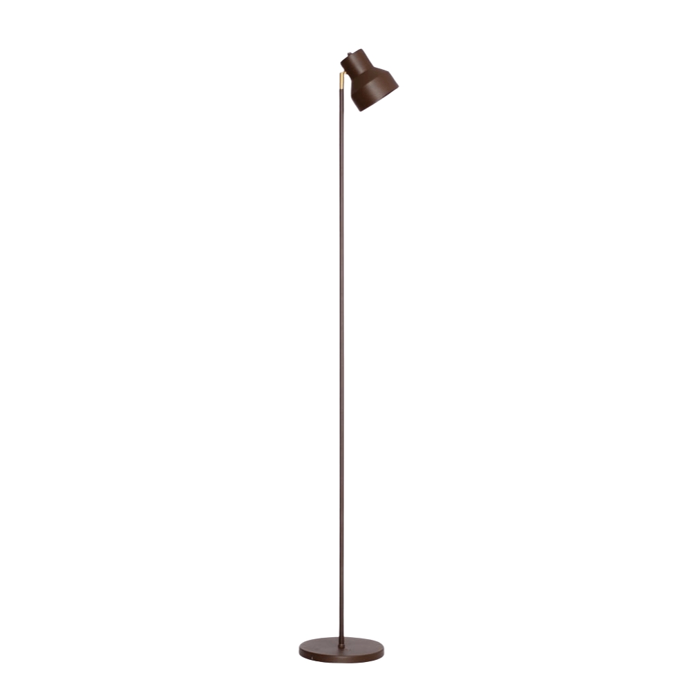 Luminária de Piso Chão Articulada Vivian Marrom Cortem
