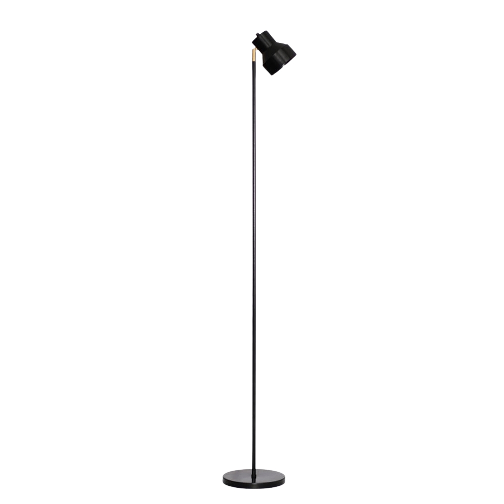 Luminária de Piso Chão Articulada Vivian Preto