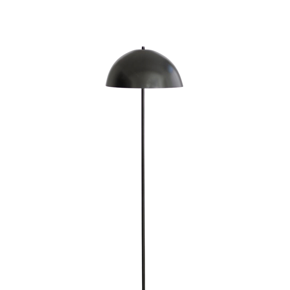 Luminária de Piso Chão Fixa Komaco K Preto