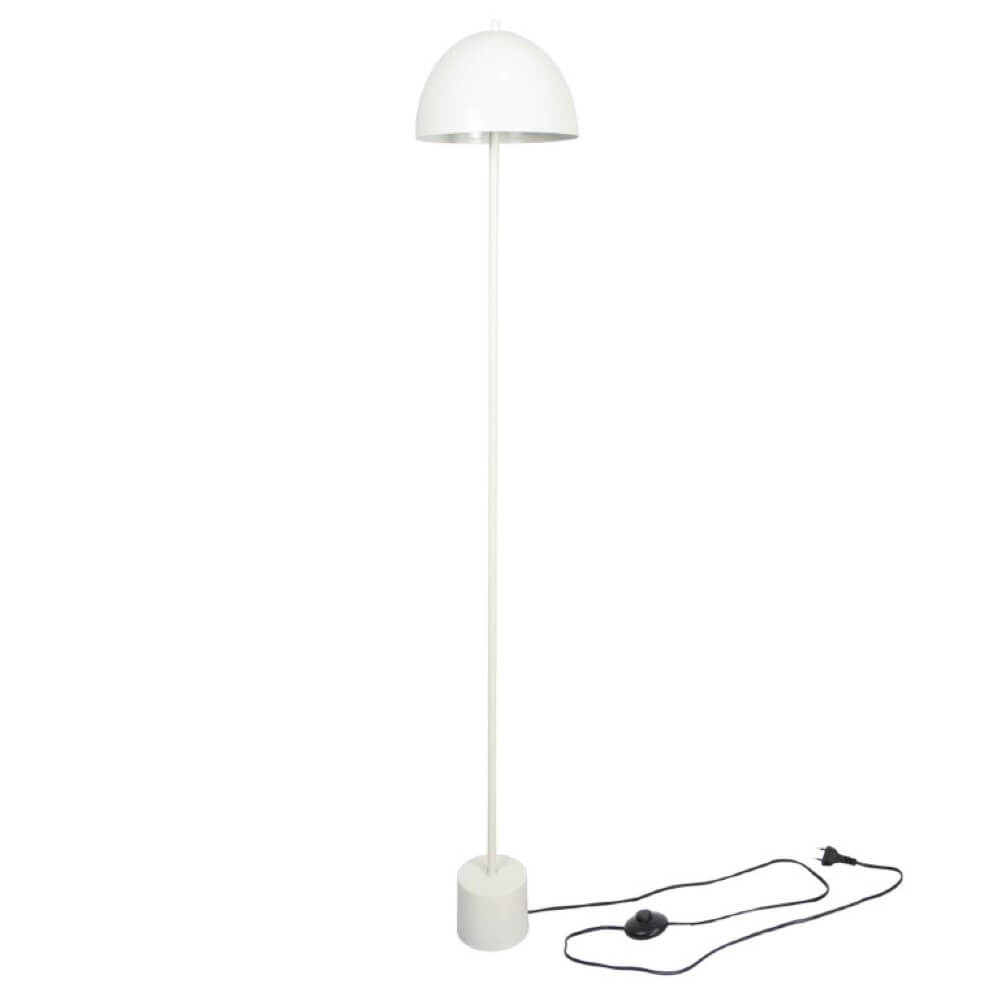 Luminária de Piso Chão Komaco Slim Branco