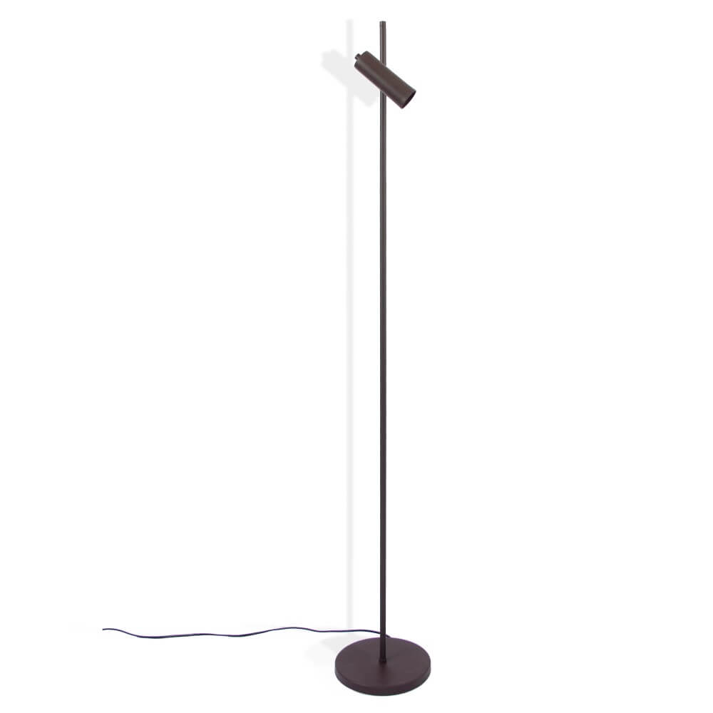 Luminária de Piso Chão Sofhie Marrom Cortem