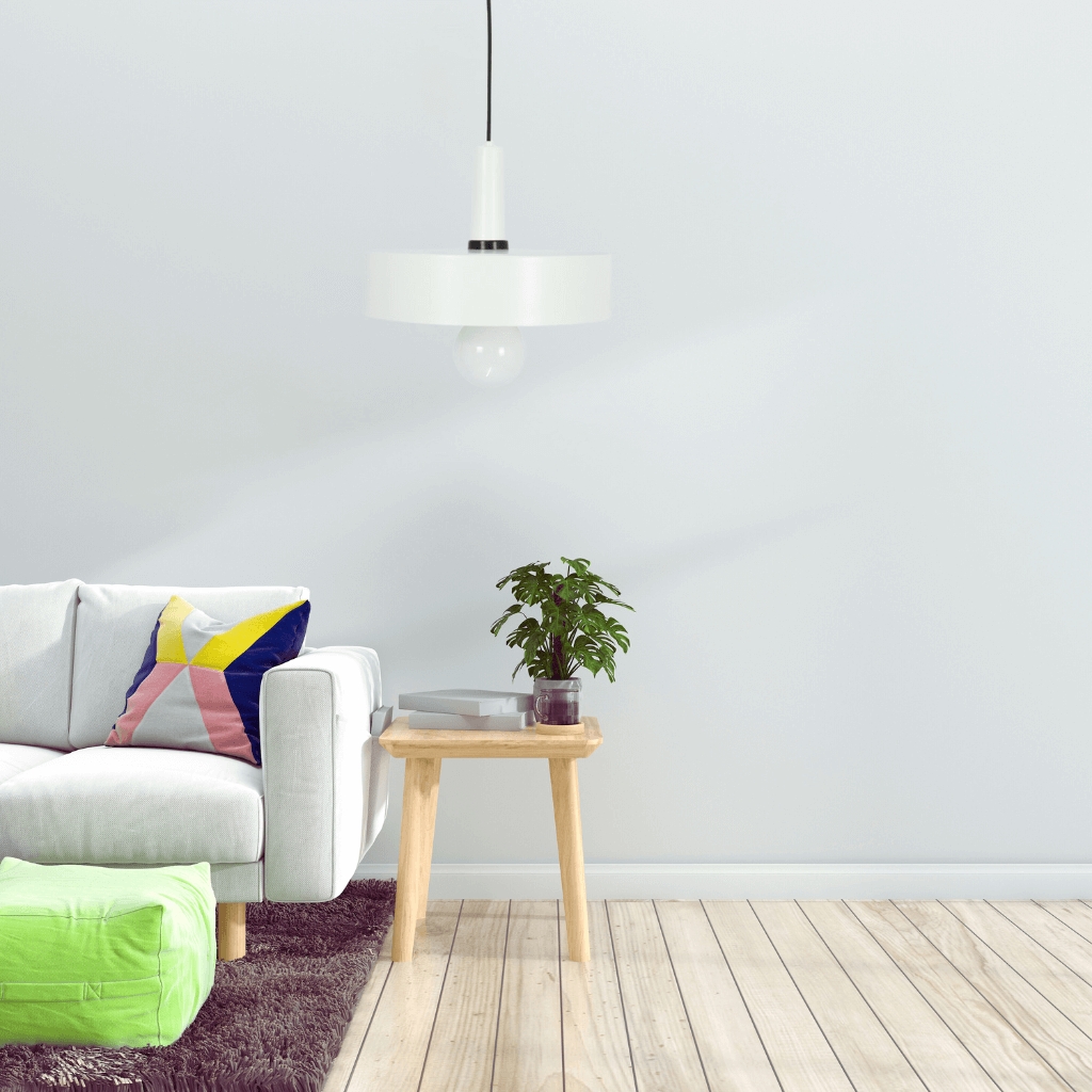 Luminária de Teto Pendente Nísia Retrô Branco