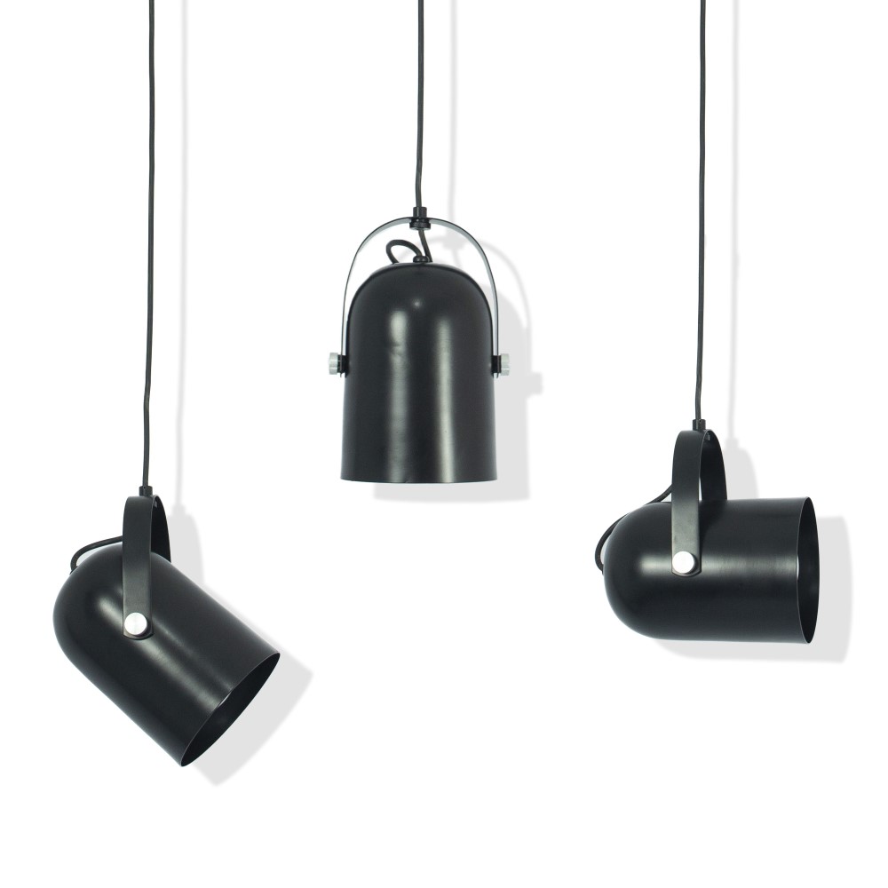 Luminária de Teto Pendente Nelle Preto