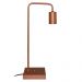 Abajur - Luminária de Mesa estilo retrô - Ideal para quarto mesa de cabeceira, escritório, home office - Cobre