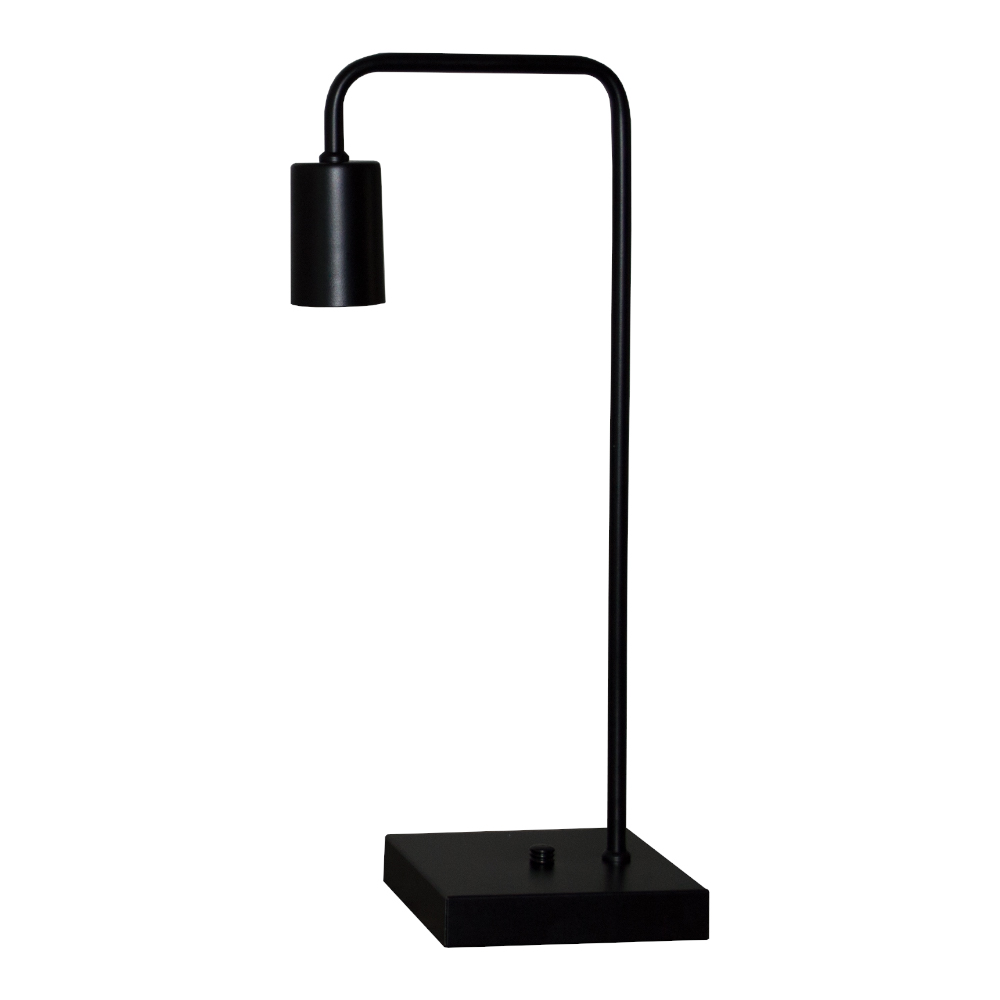 Abajur - Luminária de Mesa estilo retrô - Ideal para quarto mesa de cabeceira, escritório, home office - Preto