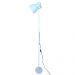 Coluna De Luz - Luminária De Chão Articulada Gira 360 Graus -  Cor Branco