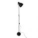 Coluna De Luz - Luminária De Chão Articulada Gira 360 Graus - Cor Preto