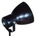Coluna De Luz - Luminária De Chão Articulada Gira 360 Graus - Cor Preto